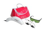 Vitality Ponce - Fototerapia por Led Azul e Vermelho (Branco com bolsa Rosa)