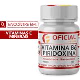 Vitamina B6 (Piridoxina) 100Mg 100 Cápsulas - Oficialfarma