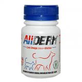 Vitamina para Cães e Gatos Aliderm Pet Alivet (Pele e Pêlos) - Frasco 60 comprimidos (196)