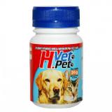Vitamina para Cães e Gatos H.Vet Pet Alivet (Formação Sangüínea) - Frasco 60 comprimidos (199)