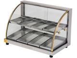 Vitrine Estufa Marchesoni Ouro 2 Portas Inox - Dupla 8 Bandejas