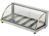 Vitrine Estufa Marchesoni Ouro EF.2.051 - Portas Duplas 5 Bandejas