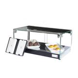Vitrine Fria Luxo 60cm com 12 gelo-x Preto - Omega - Bcd industria