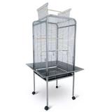 Viveiro Para Papagaio Prateado Com Suporte 56x56x50cm - The pets brasil
