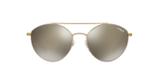 Vogue VO4023S 996/5A Marfim Lente Espelhada Marrom Ouro Tam 56