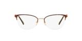 Vogue VO4095B 5078 Tartaruga Ouro Strass Lente Tam 53