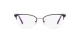 Vogue VO4095B 5094 Preto Prata Roxo Strass Lente Tam 53