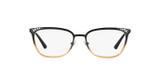 Vogue VO4103 352 Preto Ouro Lente Tam 52
