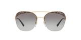 Vogue VO4104S 280/11 Ouro Marrom Lente Cinza Degradê Tam 57