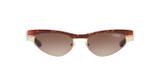 Vogue VO4105S 507813 Tartaruga Lente Marrom Degradê Tam 51