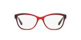 Vogue VO5130L 2518 Vermelho Transparente Degradê Lente Tam 52