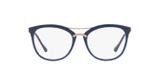 Vogue VO5156L 2288 Azul Petróleo Ouro Lente Tam 53
