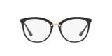 Vogue VO5156L W44 Preto Ouro Lente Tam 53
