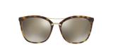 Vogue VO5157SL W6566G Tartaruga Havana Lente Espelhada Marrom Ouro Tam 56