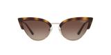 Vogue VO5212S W65613 Preto Lente Marrom Degradê Tam 55