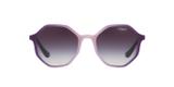 Vogue VO5222S 264036 Roxo Degradê Branco Lente Rosa Cinza Escuro Degradê Tam 52