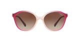 Vogue VO5229SB 264413 Roxo Degradê Branco Lente Marrom Degradê Tam 57