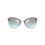 Vogue VO5230SL 26427C Cinza Degradê Lente Espelhada Preto Azul Degradê Tam 54