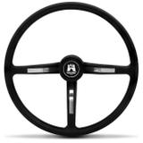 Volante Esportivo Tuning Shutt Jay Matt Logo Wolfsburg Preto Cromado Com Cubo Fusca 59 a 76