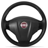 Volante Fiat Palio Siena Strada G1 G2 G3 G4 Idea Uno Stilo Punto Preto com Cubo Embutido - Cvd