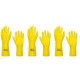 Volk Luvas P/ Procedimentos Antiaderente Forrada Amarela M (Kit C/03)