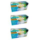 Volk Luvas P/ Procedimentos Látex M C/100 (Kit C/03)