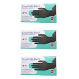 Volk Luvas P/ Procedimentos Nitrílica Preta G C/50 (Kit C/03)