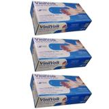 Volk Luvas P/ Procedimentos Vinil Xg C/100 (Kit C/03)