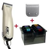 Wahl km2 speed maquina profissional para tosa animal + kit pentes