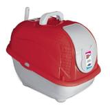 WC Cat Banheiro Gato Vermelho - Plast pet
