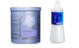 Wella Pó Descolorante Blondor 800g e Welloxon Ox 12 40 Vol 1L