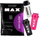 Whey Protein Blend Refil Max Titanium - 2kg- Envio Imediato