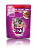 Whiskas Sachê Jelly Filhotes Carne para Gatos- 85g