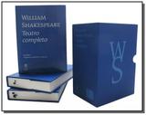 William shakespeare: teatro completo - 3 volumes - Nova aguilar