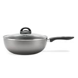 Wok com Tampa Chilli 4,1 L Prata - Brinox