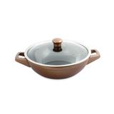 Wok em cerâmica 28cm ceraflame duo cobre