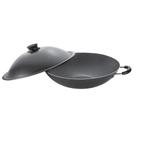 Wok Paris Grafite 36 cm - Tramontina - Comercial gomes