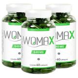 Womax 640mg 60 CPS Kit Com 3 - Pandora