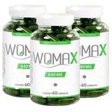 Womax 640mg 60 CPS Kit Com 3