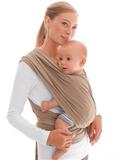 Wrap Sling 100 Algodão cor: Bege - Sling mamãe e bebê