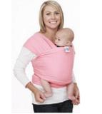 Wrap Sling 100 algodão cor: Rosa Claro - Sling mamãe e bebê