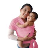 Wrap Sling Canguru BabyKinha Rosa