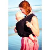 Wrap Sling Dry Fit Extra ventilação Preto - Sling mamãe e bebê