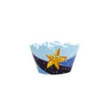 Wrapper para Cupcake Fundo do Mar 12 unidades Duster - Festabox