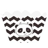 Wrapper para Cupcake Panda 12 unidades Duster - Festabox