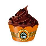 Wrapper para Cupcake Piratas 12 unidades Cromus