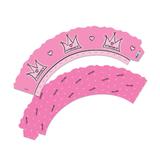 Wrapper para Cupcake Princess 12 unidades - Festabox