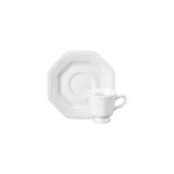 Xícara Cafezinho 8 Linha Prisma Branco Porcelana Schmidt
