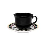 Xícara de café 65ml com pires luiza (j869-6750) - oxford