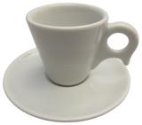 Xícara de Café com Pires em Porcelana Dinamarca Germer